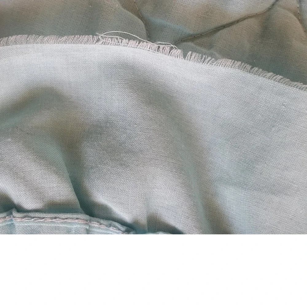 Vintage‎ Holly Hobbie Bedding Sham Pillow Sham Gingham Ruffle Blue Twin